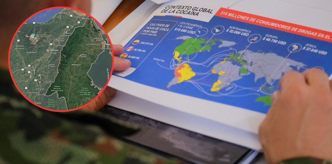 El mapa que revela la compleja red de rutas usadas por los grupos armados en Colombia para mover droga, armas y oro