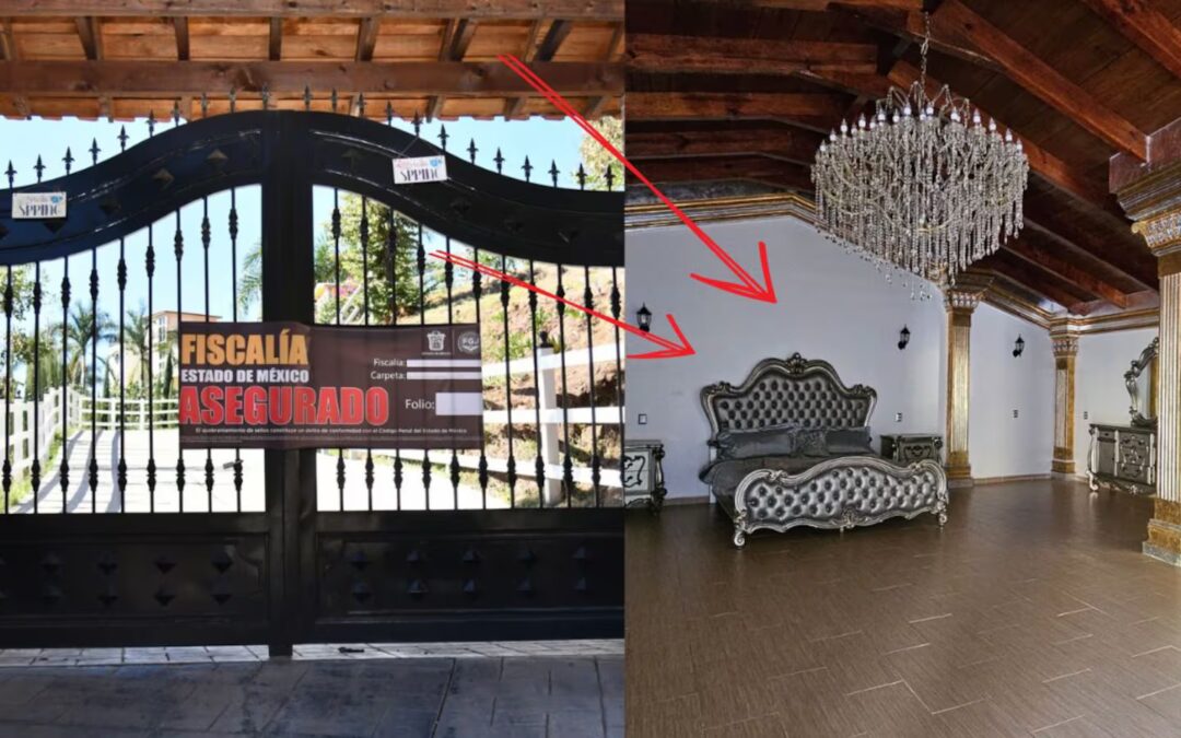 Caen 21 propiedades de lujo del crimen organizado en el Edomex; van por extinción de dominio