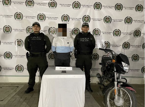 El GAULA captura a alias “El Apu” presunto integrante de las “ACS” por el delito de extorsión