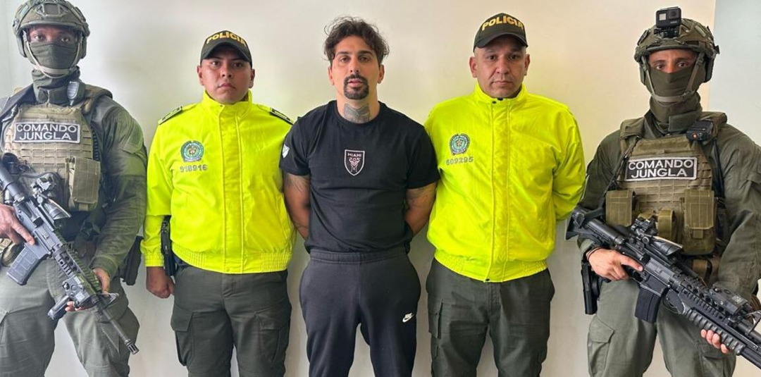 Extraditan a capo mafioso italiano con nexos con el Clan del Golfo