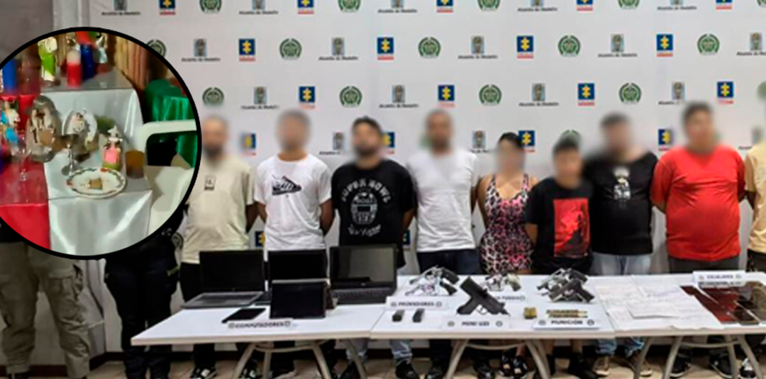 Cae red de sicariato en Medellín que usaba brujería para blindar sus crímenes transnacionales