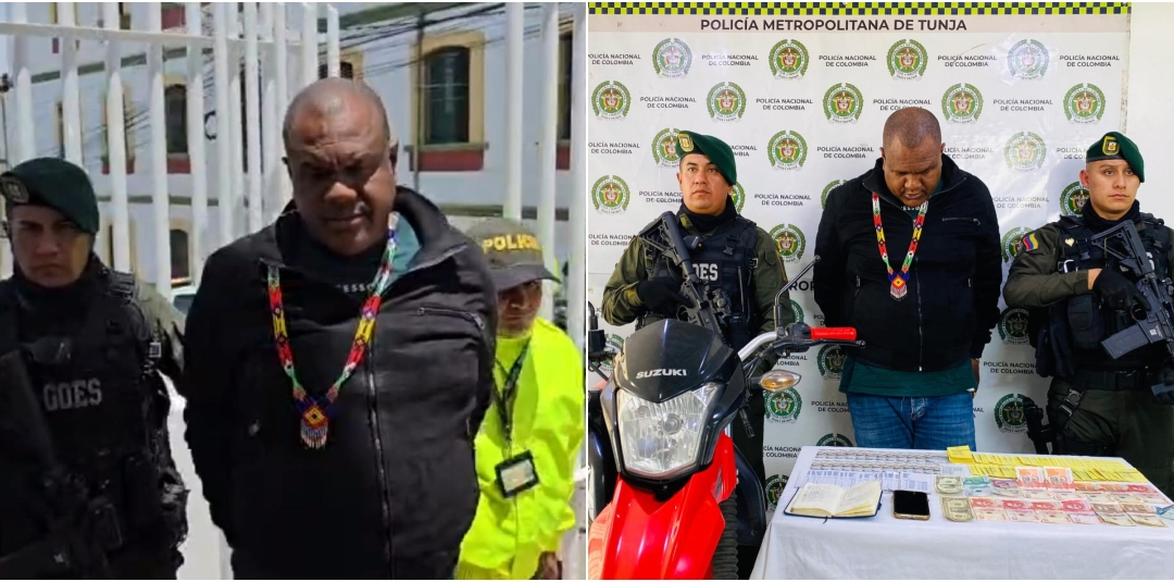 Capturan cabecilla financiero del Clan del Golfo en Tunja