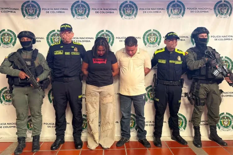 Caen en Colombia ‘Katy’ y ‘César’, líderes de red de narcotráfico del ELN
