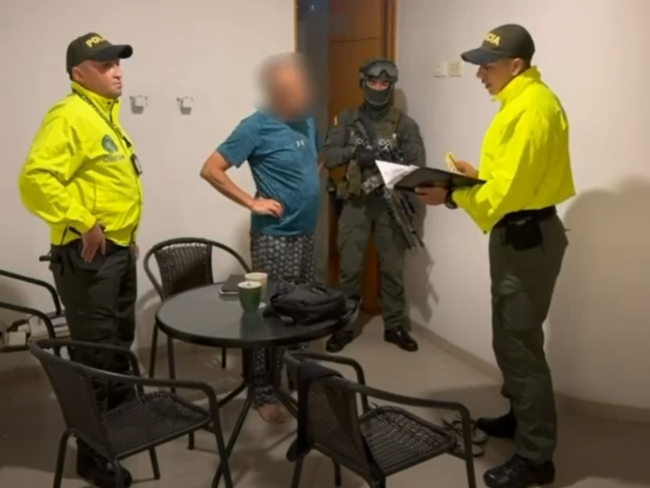Cayó narco colombiano buscado en Brasil lideraba una red internacional de tráfico de drogas que opera en Sudamérica y Europa