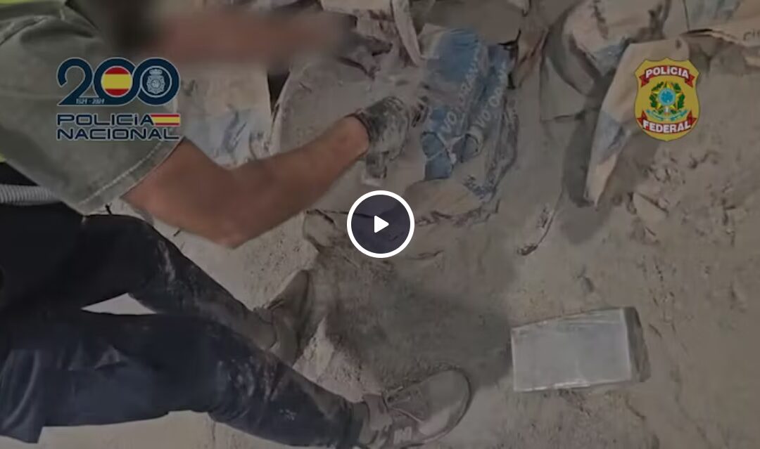 Golpe a la Mocromafia en España tras incautación de cocaína