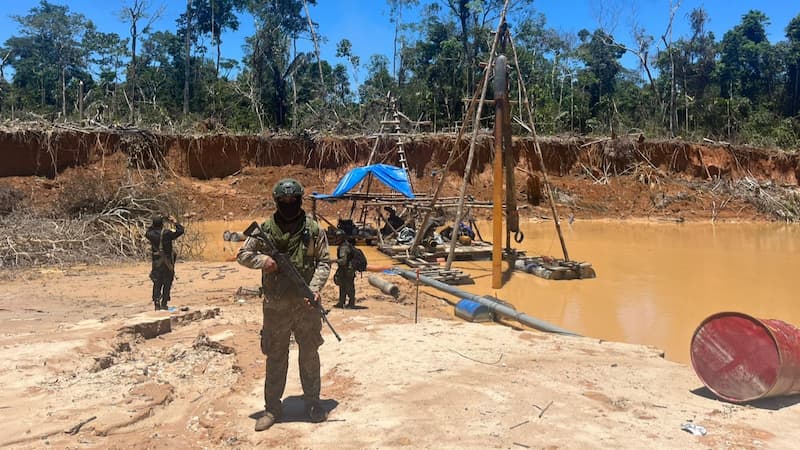 Gobierno anuncia ofensiva contra minería ilegal y crimen organizado