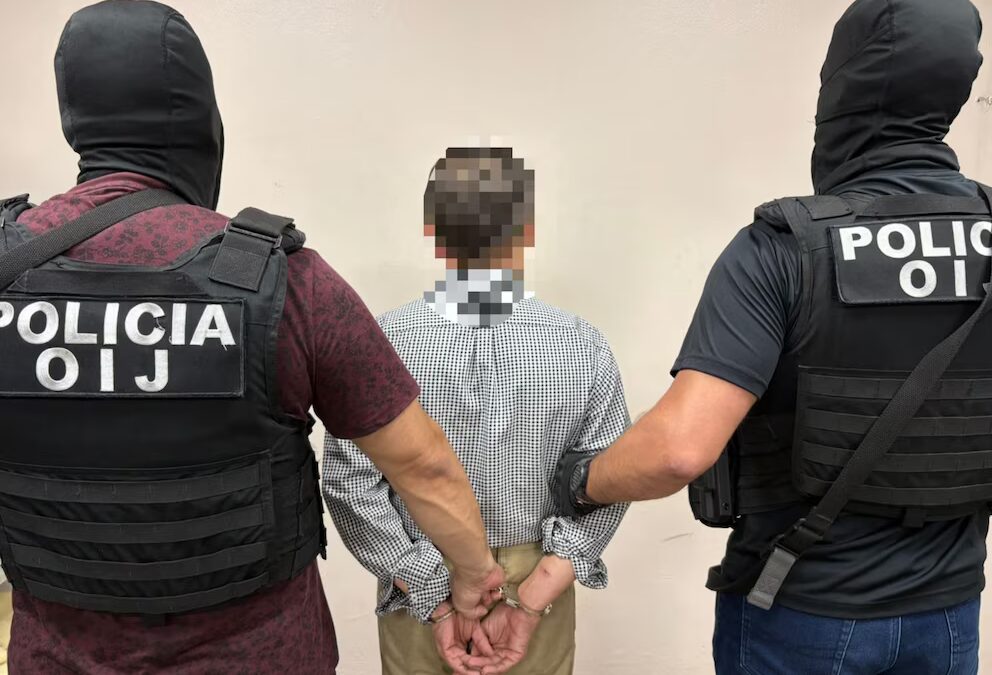 Detienen en Costa Rica a extraditable número 18 solicitado por Estados Unidos: estaría vinculado a red internacional de narcotráfico