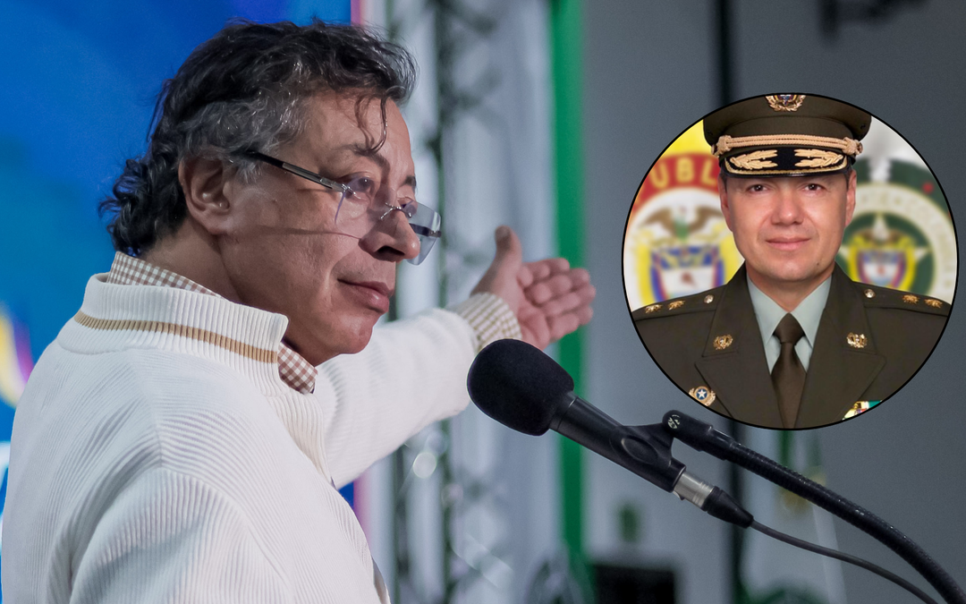 Sale general Edwin Urrego de la Policía tras denuncia del presidente Petro sobre supuesto complot con drogas